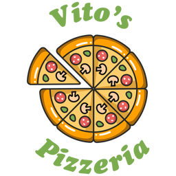 Vito's Pizzeria logo.